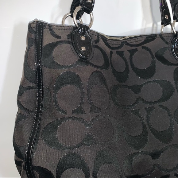 Women’s black coach purse bag - Picture 5 of 10